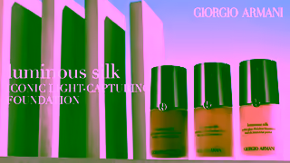 Giorgio Armani LUMINOUS SILK FOUNDATION the iconic lightcapturing foundation by Giorgio Armani Ad Commercial Brand Imagery Photoshoot 2