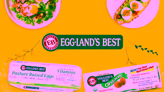 Eggland's Best Egglands Best Free Range Pasture Raised Organic Eggs Get More With Egglands Best Ad Commercial Brand Imagery Photoshoot 0