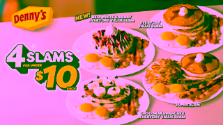 Denny's 4 Under 10 Ad Commercial Brand Imagery Photoshoot 2