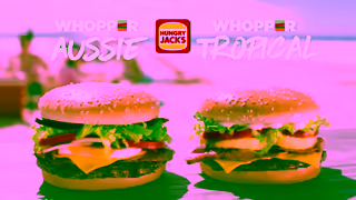 Hungry Jacks Hungry Jacks The Tropical Whopper Aussie Whopper are BACK at Hungry Jacks Ad Commercial Brand Imagery Photoshoot 2