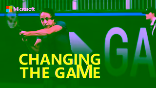 Microsoft The Billie Jean King Cup uses technology to analyze player score and ball data Ad Commercial Brand Imagery Photoshoot 0