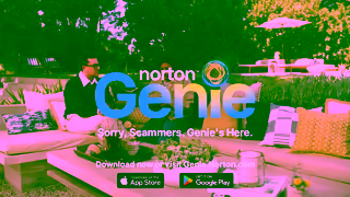 Norton Those coupons may not be from your mom Just ask Norton Genie Ad Commercial Brand Imagery Photoshoot 2