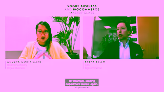 BigCommerce BigCommerce x Vogue Business Masterclass Preview Ad Commercial Brand Imagery Photoshoot 0