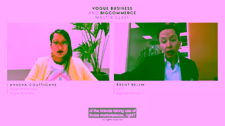 BigCommerce BigCommerce x Vogue Business Masterclass Preview Ad Commercial Brand Imagery Photoshoot 1