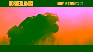 Lionsgate Movies Borderlands 2024 SINGING EVENT NOW PLAYING Cate Blanchett Kevin Hart Jack Black Ad Commercial Brand Imagery Photoshoot 2