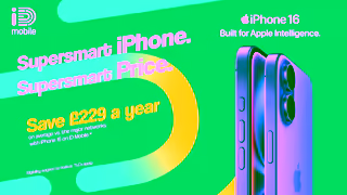 iD Mobile iD Mobile Get the supersmart iPhone 16 from just 2699 a month Ad Commercial Brand Imagery Photoshoot 2