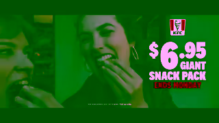 KFC KFCs 695 Giant Snack Pack Ad Commercial Brand Imagery Photoshoot 0
