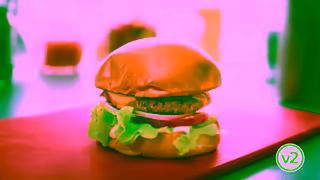 v2 Food Update Your Burger to PlantBased with v2food Ad Commercial Brand Imagery Photoshoot 1