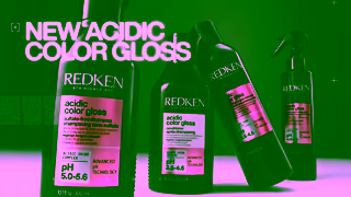 REDKEN Activate glasslike shine NEW Acidic Color Gloss Ad Commercial Brand Imagery Photoshoot 1