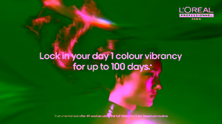 L'Oreal Professionnel NEW LOral Professionnel Vitamino Color Spectrum Lock in your day 1 colour vibrancy Ad Commercial Brand Imagery Photoshoot 0