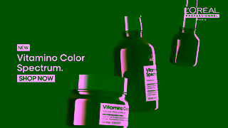 L'Oreal Professionnel NEW LOral Professionnel Vitamino Color Spectrum Lock in your day 1 colour vibrancy Ad Commercial Brand Imagery Photoshoot 2