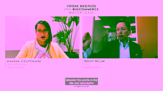 BigCommerce BigCommerce x Vogue Business Masterclass Preview Ad Commercial Brand Imagery Photoshoot 1