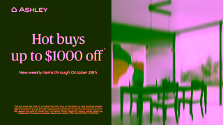 Ashley Furniture Ashley Red Tag Sale Hot Buys Up to 1000 Off F110H Ad Commercial Brand Imagery Photoshoot 1