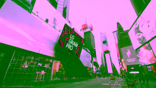 LG Electronics LG gram Pro Times Square sighting LG Ad Commercial Brand Imagery Photoshoot 1