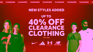 Rebel Sport rebel 100s of styles added to Clearance Ad Commercial Brand Imagery Photoshoot 1