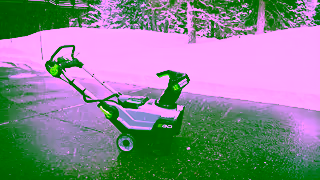 EGO Tools POWER Peak Power Snow Blower with Steel Auger SNT2112 Ad Commercial Brand Imagery Photoshoot 2