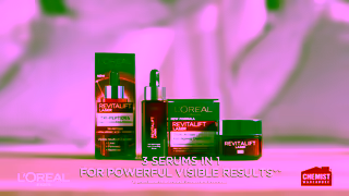 Chemist Warehouse LOreal Paris Skinvestment Ad Commercial Brand Imagery Photoshoot 1