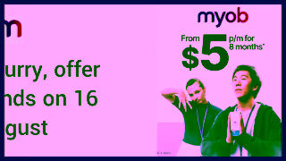 MYOB MYOB Hurry offer ends on 16 August Ad Commercial Brand Imagery Photoshoot 0