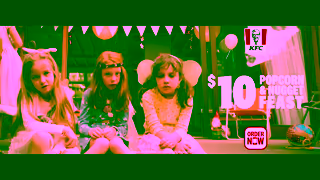 KFC KFCs 10 Popcorn Nugget Feast Ad Commercial Brand Imagery Photoshoot 0