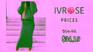 IVROSE Stylish Gray Dress for Less Ad Commercial Brand Imagery Photoshoot 0