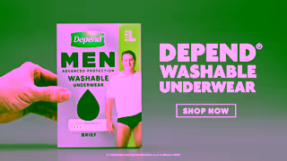 Depend Australia Depend Men Washable Underwear For Drips and Dribbles AU 15 Ad Commercial Brand Imagery Photoshoot 2