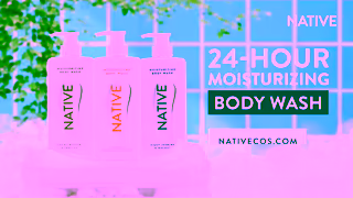 NATIVE Cosmetics 24HR Moisturizing Body Wash 7x Male 15s 16x9 Ad Commercial Brand Imagery Photoshoot 2