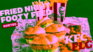 KFC KFCs Burger Feast Free Delivery on Fridays Fried Night Footy Ad Commercial Brand Imagery Photoshoot 2