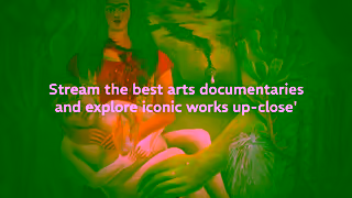 Marquee TV Discover Art Documentaries on Marquee TV 30 Day Free Trial Ad Commercial Brand Imagery Photoshoot 0