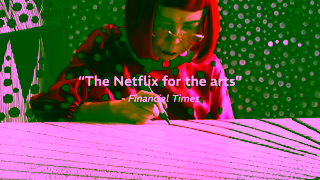 Marquee TV Discover Art Documentaries on Marquee TV 30 Day Free Trial Ad Commercial Brand Imagery Photoshoot 1