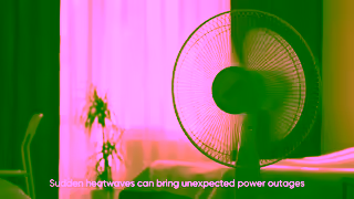 Jackery.com Heatwave and power outage Jackery Solar Generator 2000 Plus has you Covered Ad Commercial Brand Imagery Photoshoot 0