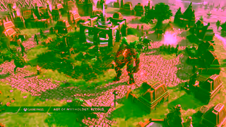 Microsoft Play Age of Mythology Retold Now with Game Pass Ad Commercial Brand Imagery Photoshoot 1