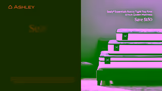 Ashley Furniture Ashley Red Tag Sale Sealy Rocco Queen Only 39999 M115H Ad Commercial Brand Imagery Photoshoot 0