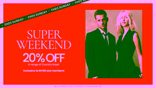 Myer MYER0691 SS26 WK11 SuperWeekend 6s OLV Redespatch Ad Commercial Brand Imagery Photoshoot 1
