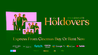 Universal Pictures THE HOLDOVERS EXPRESS FROM CINEMAS BUY OR RENT NOW Ad Commercial Brand Imagery Photoshoot 2