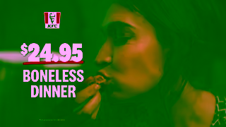 KFC KFCs 2495 Boneless Dinner Ad Commercial Brand Imagery Photoshoot 1