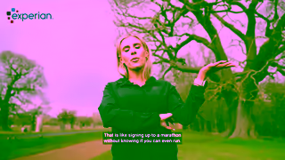 Experian Coach Chloe Burrows x Experian whip your credit score in to shape Ad Commercial Brand Imagery Photoshoot 0