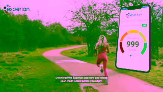 Experian Coach Chloe Burrows x Experian whip your credit score in to shape Ad Commercial Brand Imagery Photoshoot 2