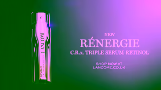 Lancome NEW LANCME RNERGIE CRX TRIPLE SERUM RETINOL Ad Commercial Brand Imagery Photoshoot 2