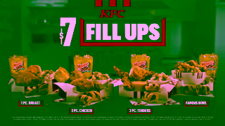 KFC KFC Fan Favorites ReEdit F1 Fill Ups Ad Commercial Brand Imagery Photoshoot 1