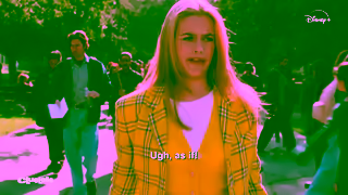 Disney Plus Clueless Now streaming on Disney Ad Commercial Brand Imagery Photoshoot 2