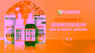 Garnier Garnier Vitamin C Brightening Day Night Serums Ad Commercial Brand Imagery Photoshoot 2