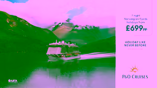 P&O Cruises PO Cruises Fjords Like Never Before The Best View Ad Commercial Brand Imagery Photoshoot 2