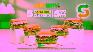Subway FY25 W5 DITCH THE INCH 06s 16x9 EN Ad Commercial Brand Imagery Photoshoot 2