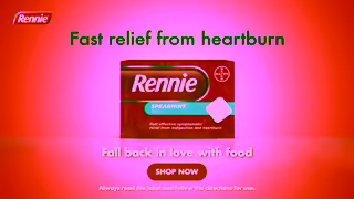 Rennie Rennie  Fast Relief From Heartburn 15 Ad Commercial Brand Imagery Photoshoot 2