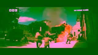 BBC SAS Rogue Heroes Series 2 Watch now on BBC iPlayer Ad Commercial Brand Imagery Photoshoot 1