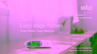 Braun Braun ThermoScan 7 Ear Thermometer with AgeSmart Technology 30s Ad Commercial Brand Imagery Photoshoot 2