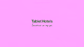Tablet Hotels Sometimes We Say Yes List Ad Commercial Brand Imagery Photoshoot 2