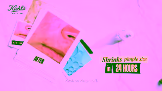 Kiehl's NEW Invisible Liquid Pimple Patch Ad Commercial Brand Imagery Photoshoot 2