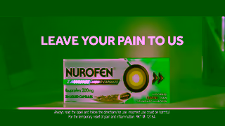 Nurofen Nurofen Zavance Liquid Capsules Unleash the speed of liquid Ad Commercial Brand Imagery Photoshoot 2