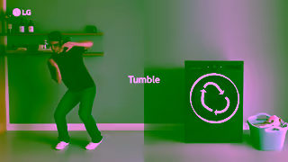 LG Electronics Let your washing machine do the thinking for you Ad Commercial Brand Imagery Photoshoot 0